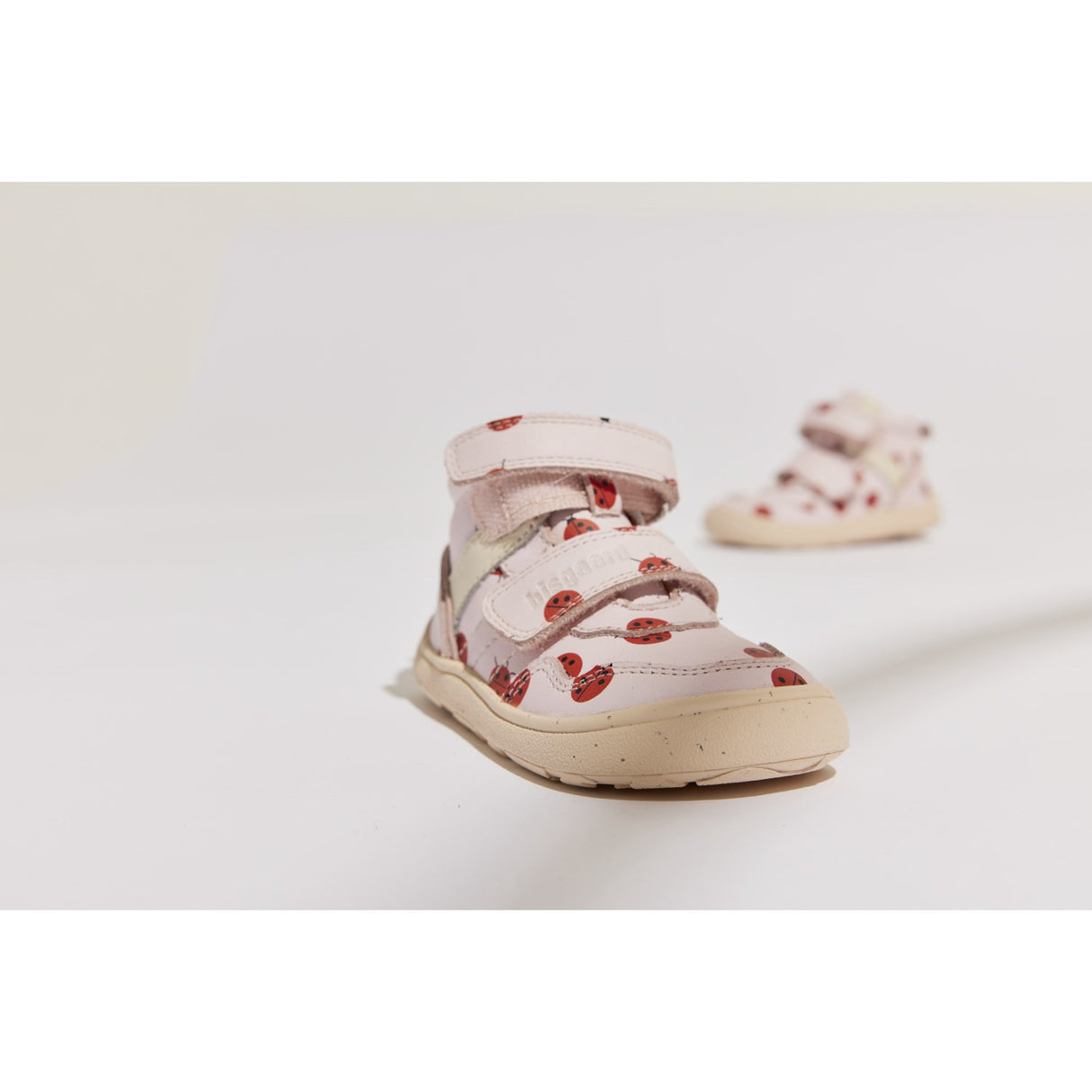 Bisgaard Lady Bugs Barefoot Becky First Step Shoe
