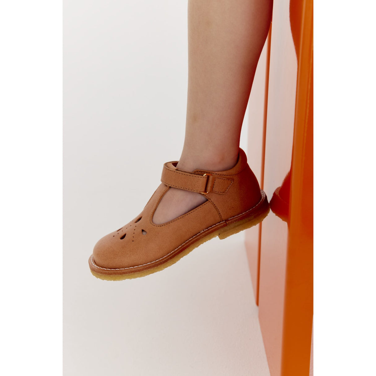 Bisgaard Caramel Noelle First Step Shoe