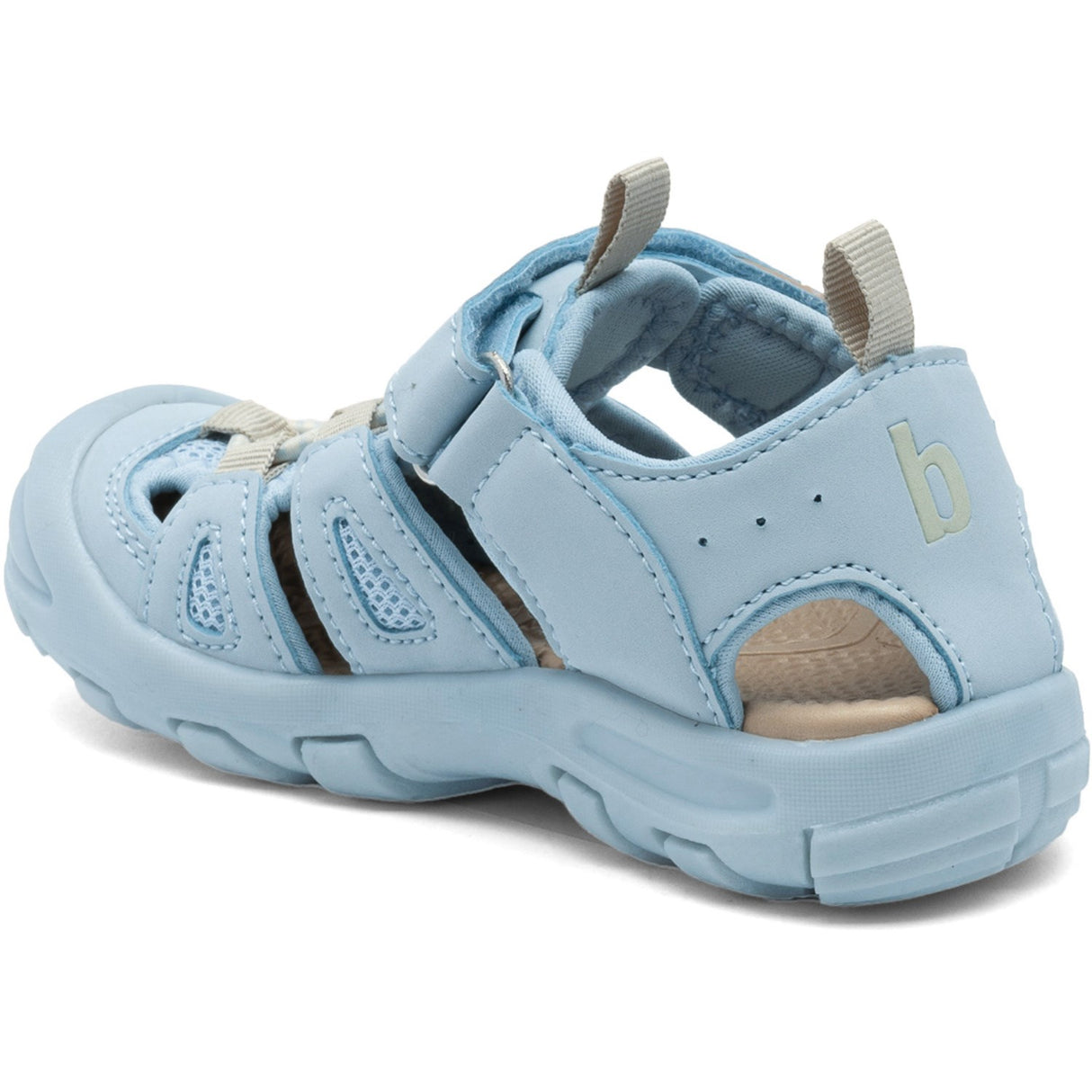 Bisgaard Baby Blue Parker Velcro Shoe