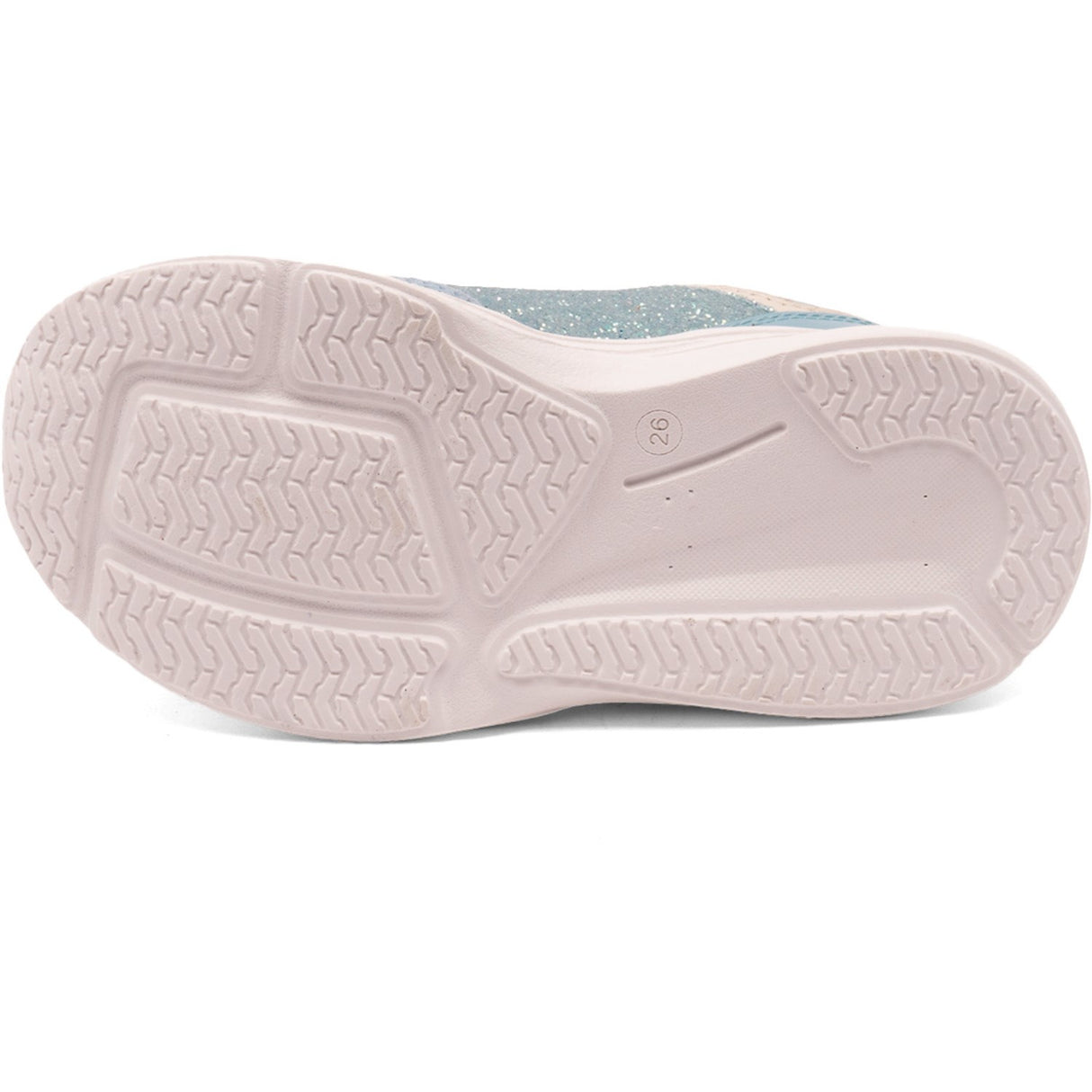 Bisgaard Sky Glitter Yuki Glitter Velcro Shoe