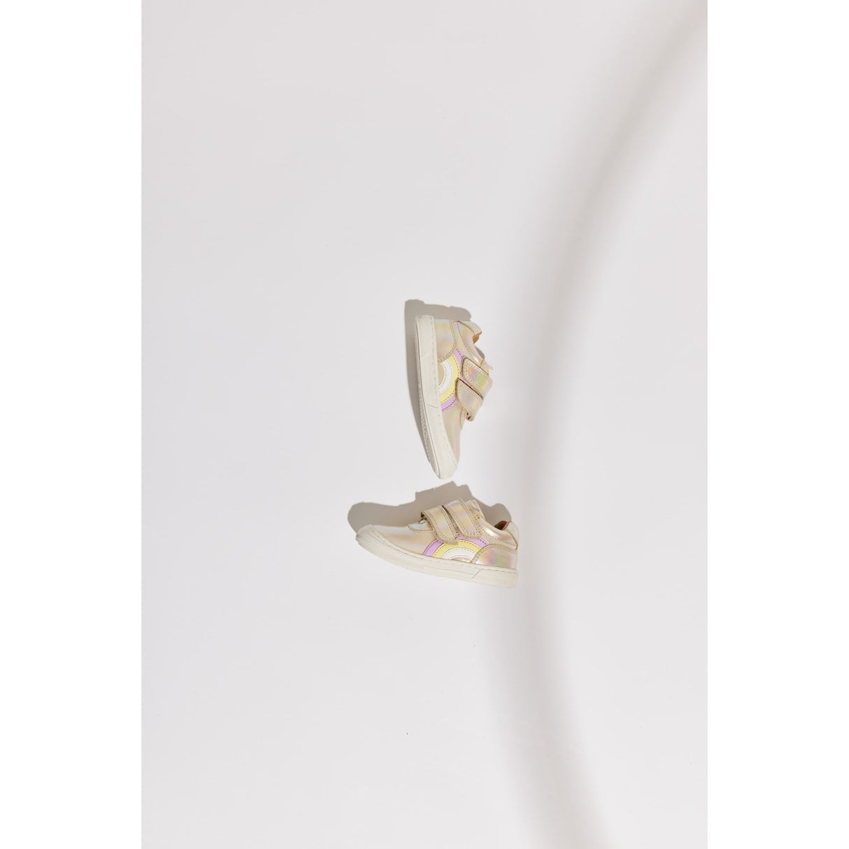 Bisgaard Galaxy Rainbow Low Velcro Shoe