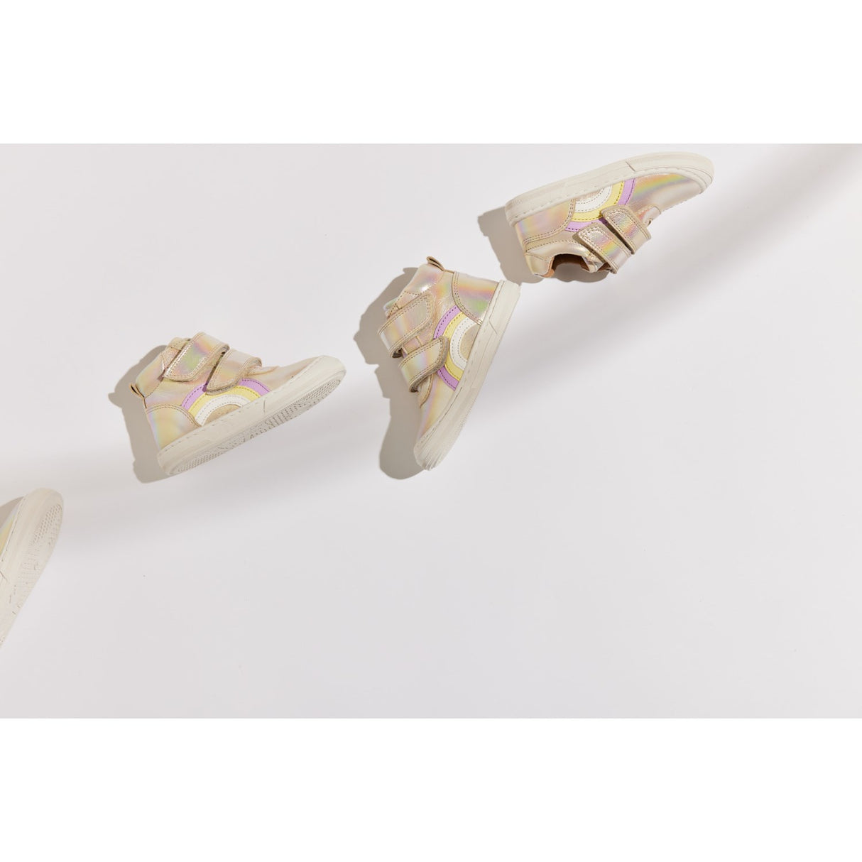 Bisgaard Galaxy Rainbow Low Velcro Shoe