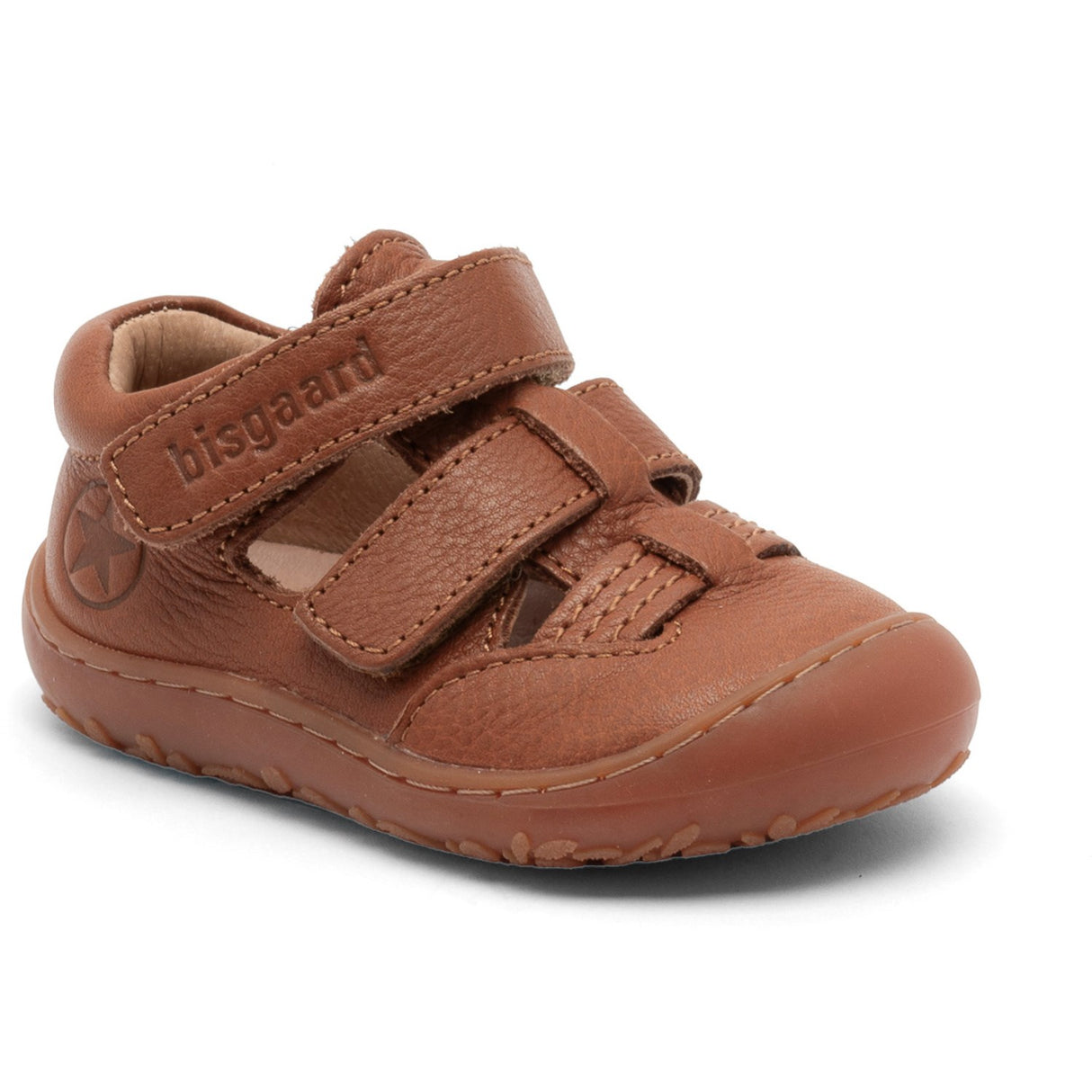 Bisgaard Tan Barefoot Hana First Step Shoe