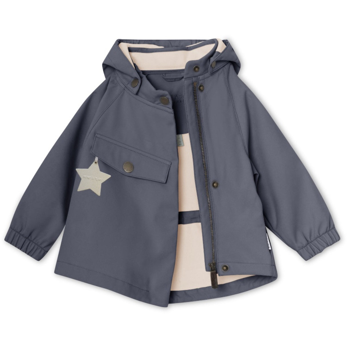 Mini A ture Ombre Blue Wai Spring Softshell Jacket. GRS