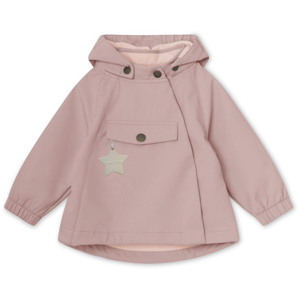 Mini A ture Cloudy Rose Wai Spring Softshell Jacket. GRS