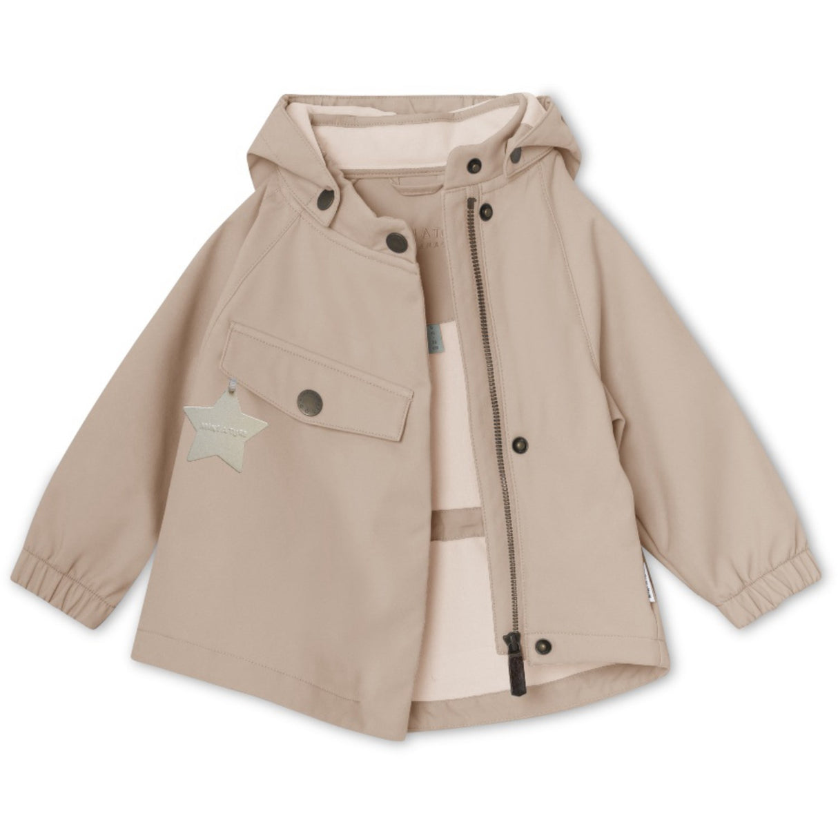 Mini A ture Sesame Wai Spring Softshell Jacket. GRS