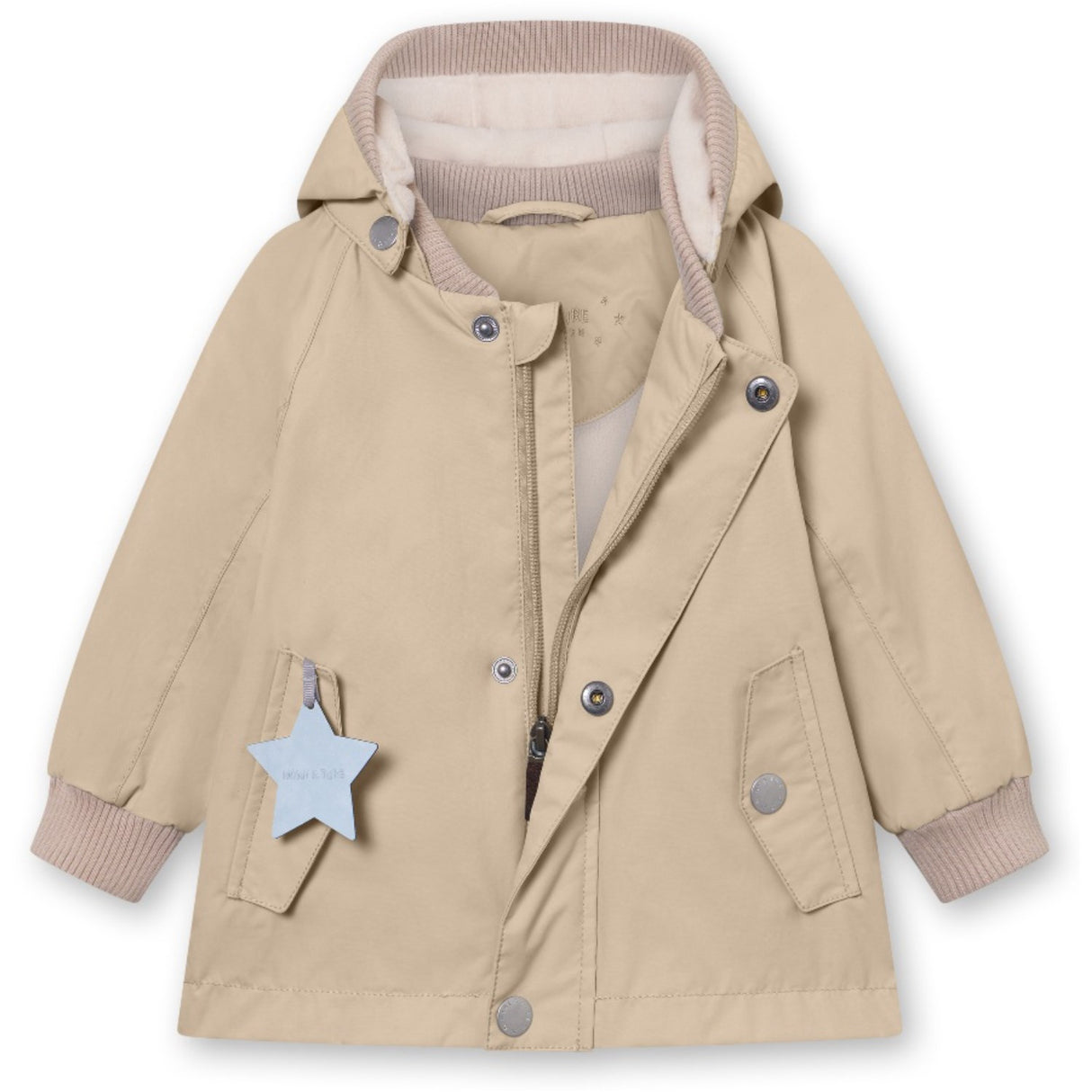Mini A ture Sesame Wally Fleece Lined Spring Jacket. GRS