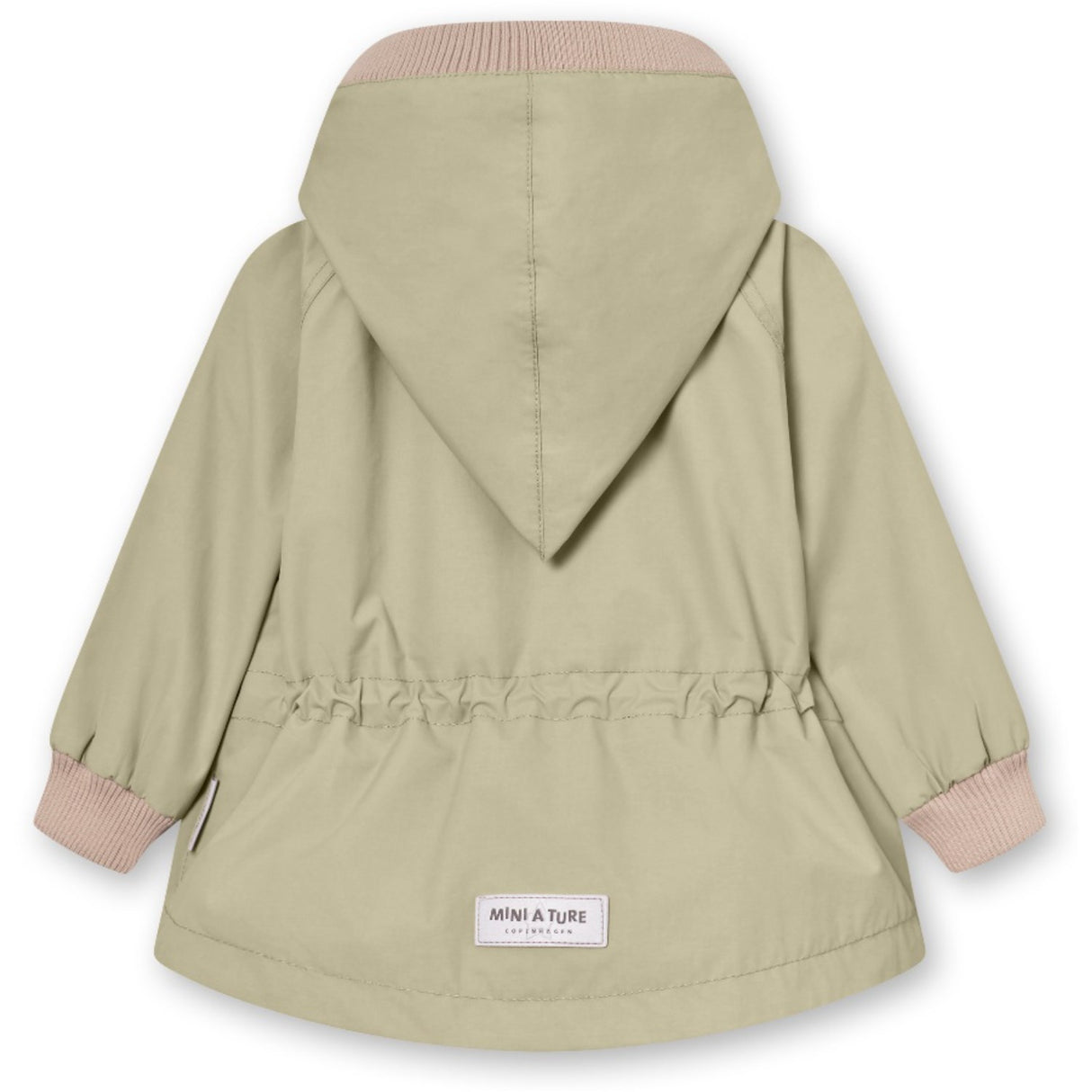 Mini A ture Elm Green Wai Fleece Lined Spring Jacket. GRS
