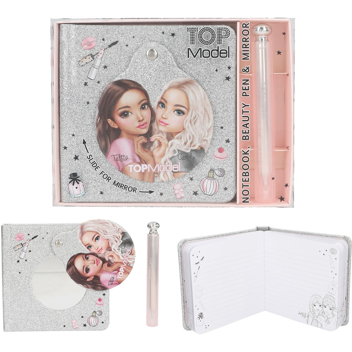 TOPModel Beauty Notebook With Pen