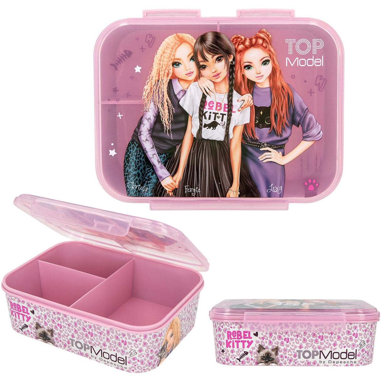 TOPModel Rebel Kitty Lunch Box