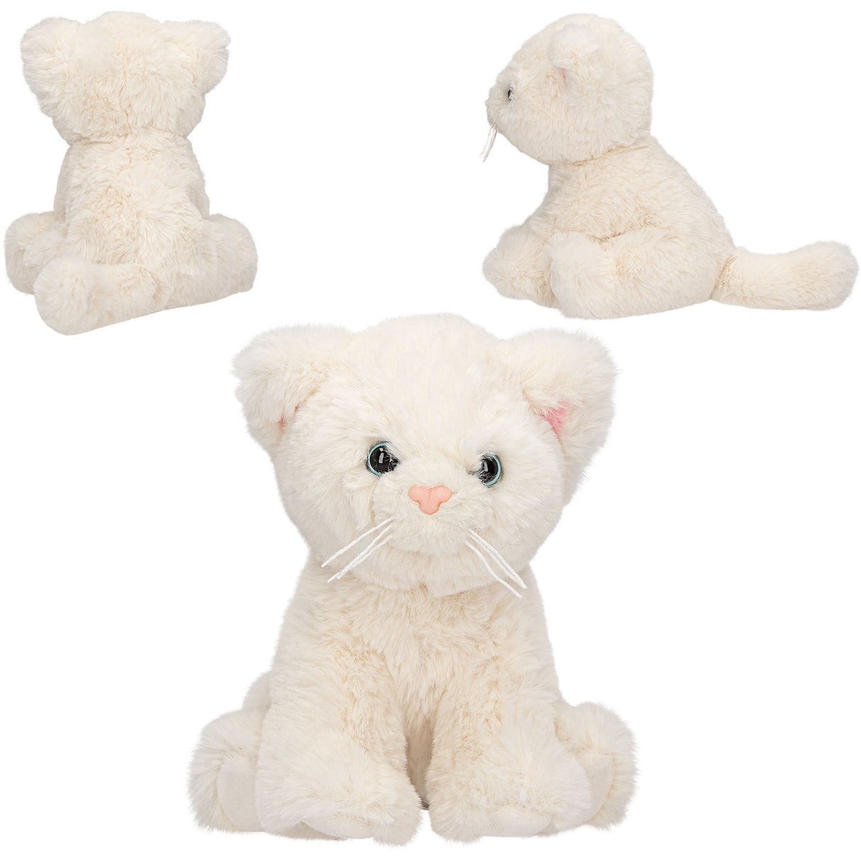 TOPModel White Plush Cat 16 cm