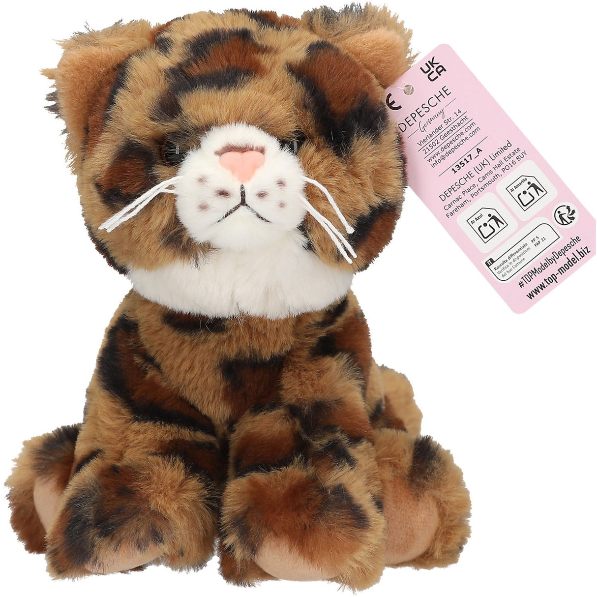 TOPModel Leo Plush Cat 16 cm