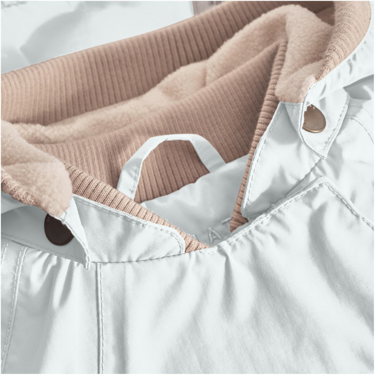 Mini A ture Blue Metal Wai Fleece Lined Spring Jacket. GRS