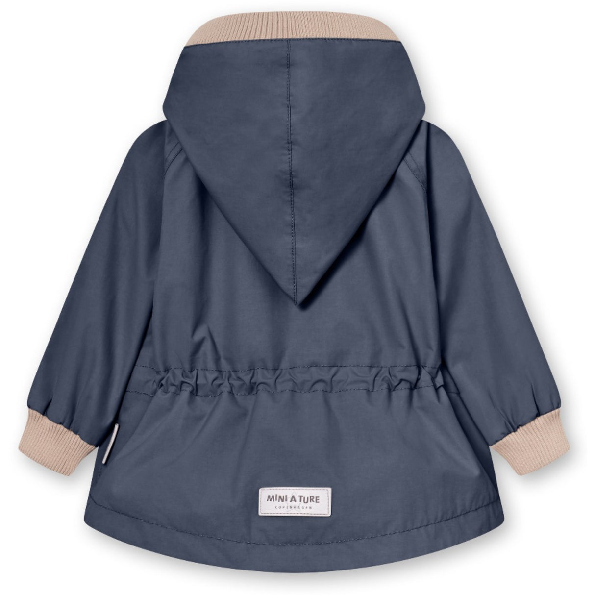 Mini A ture Ombre Blue Wai Fleece Lined Spring Jacket. GRS
