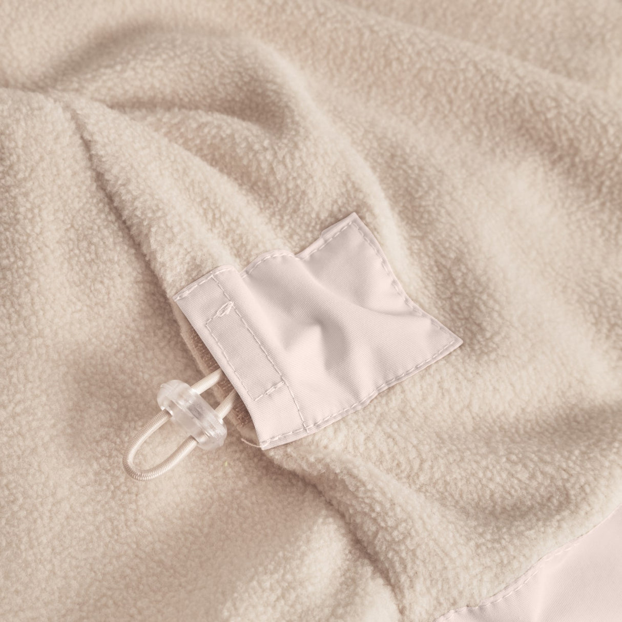 Mini A ture Silver Peony Wai Fleece Lined Spring Jacket. GRS