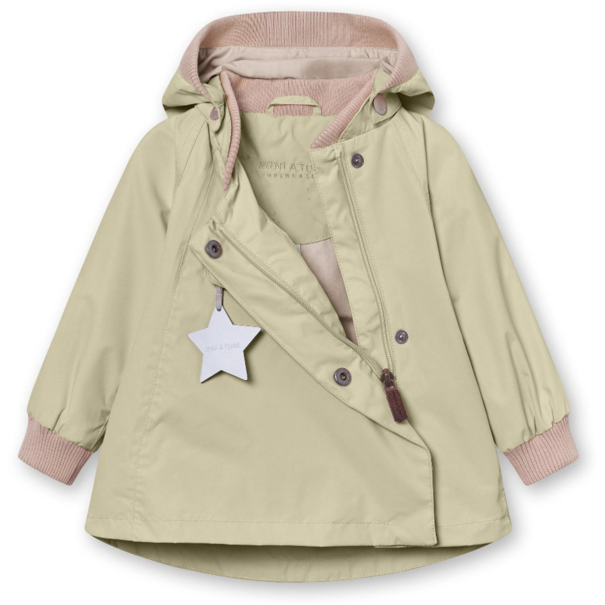 Mini A ture Elm Green Wai Spring Jacket. GRS