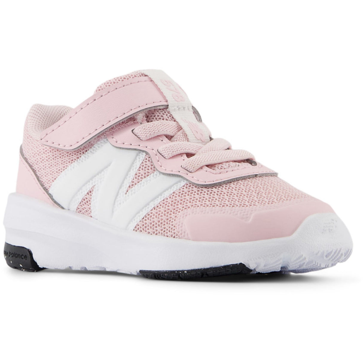 New Balance Rose Sugar New Balance FreshFoam 578 Kids Bungee Lace With Top Strap