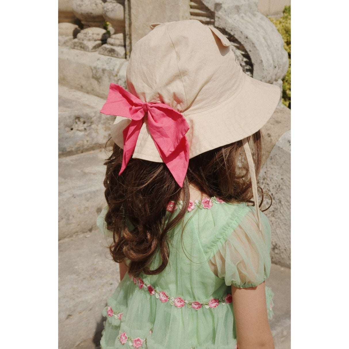 Konges Sløjd Creme Brulee Verbena Bow Kitty Sun hat