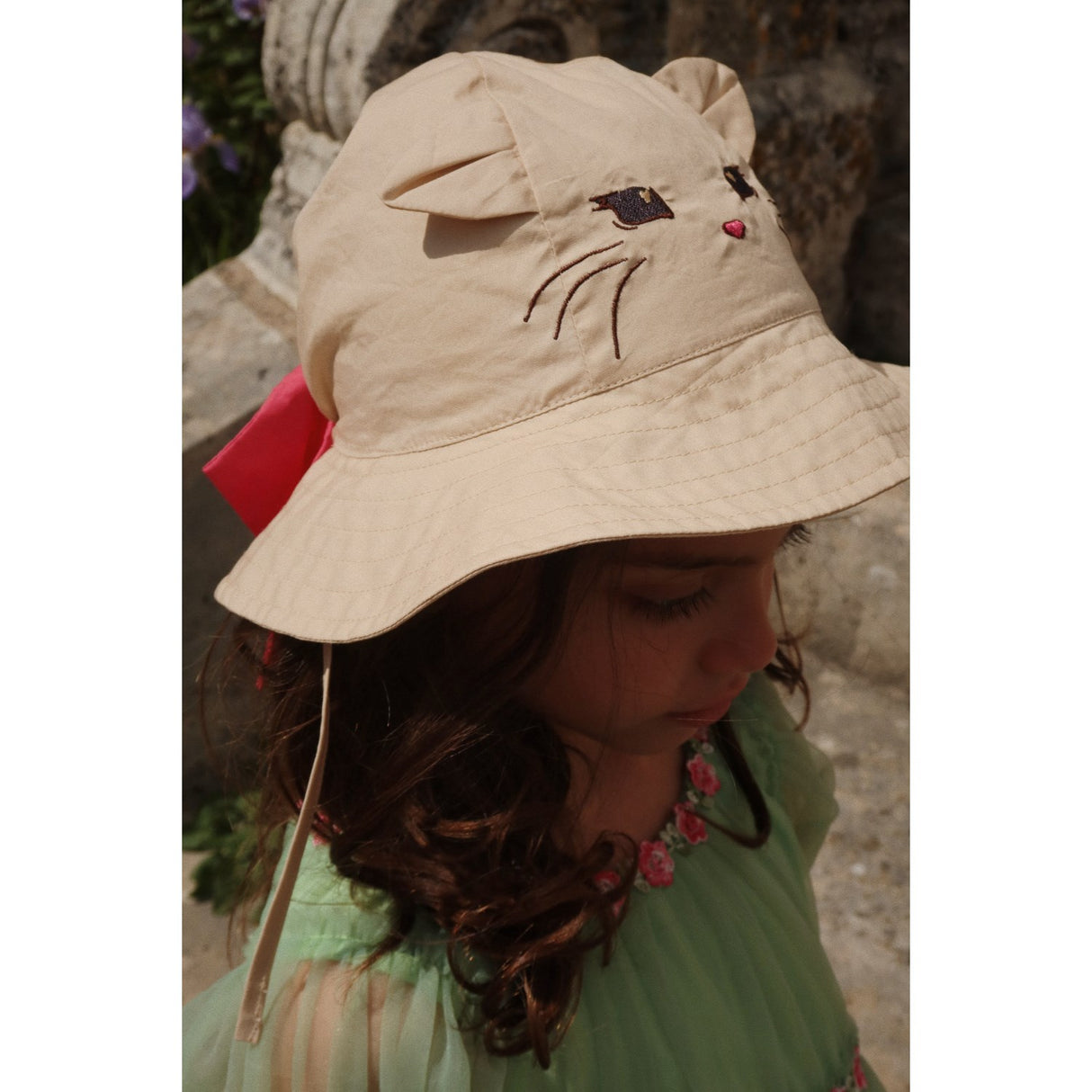 Konges Sløjd Creme Brulee Verbena Bow Kitty Sun hat