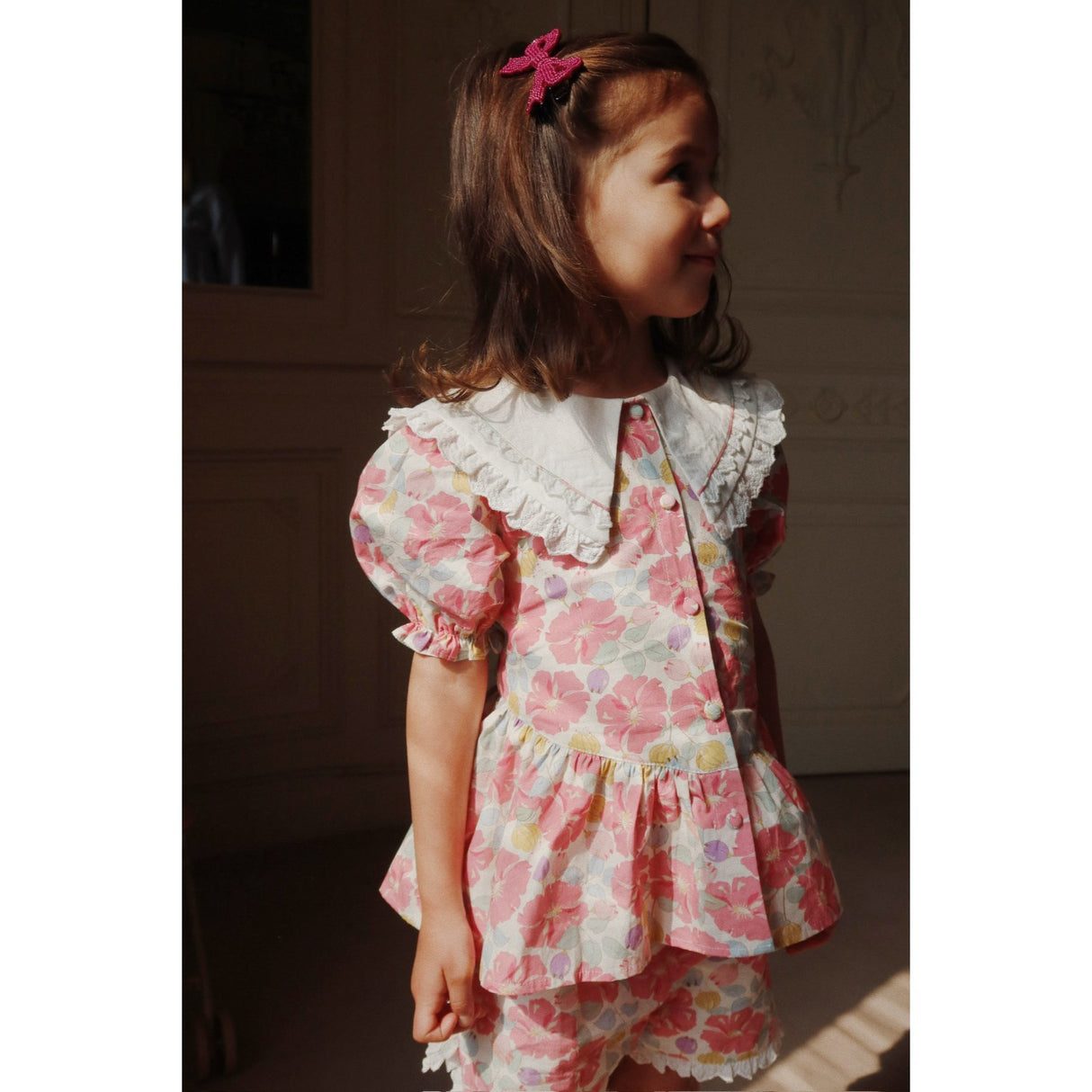 Konges Sløjd Fleur Anglaise Coeur Collar Shirt Gots