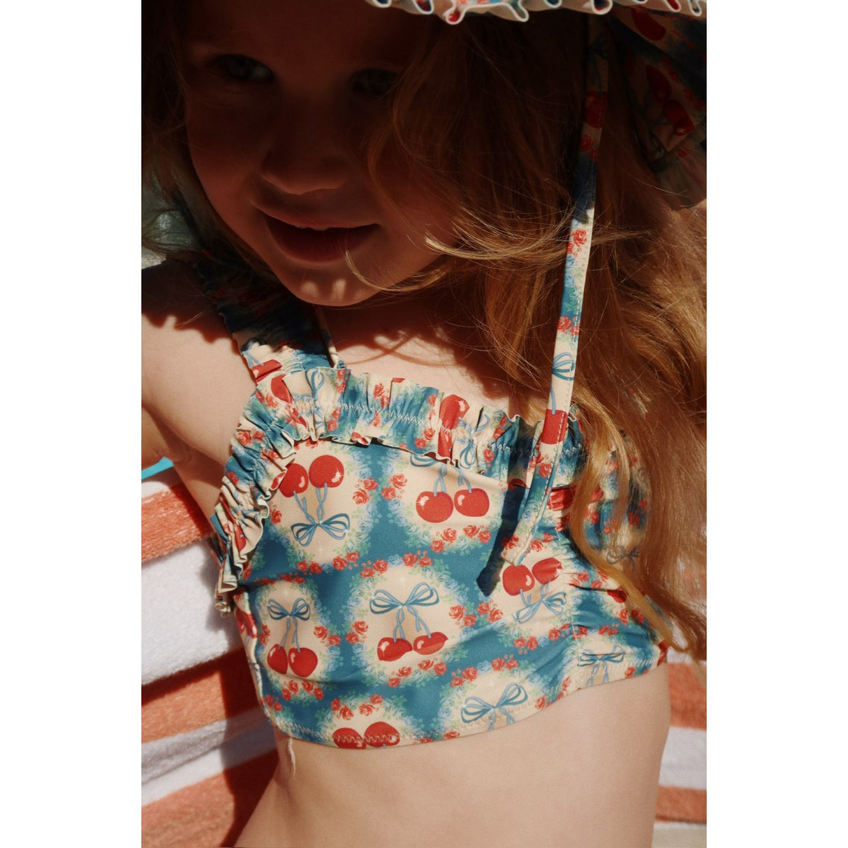 Konges Sløjd Cherry Bow Blue Maya Bikini Grs