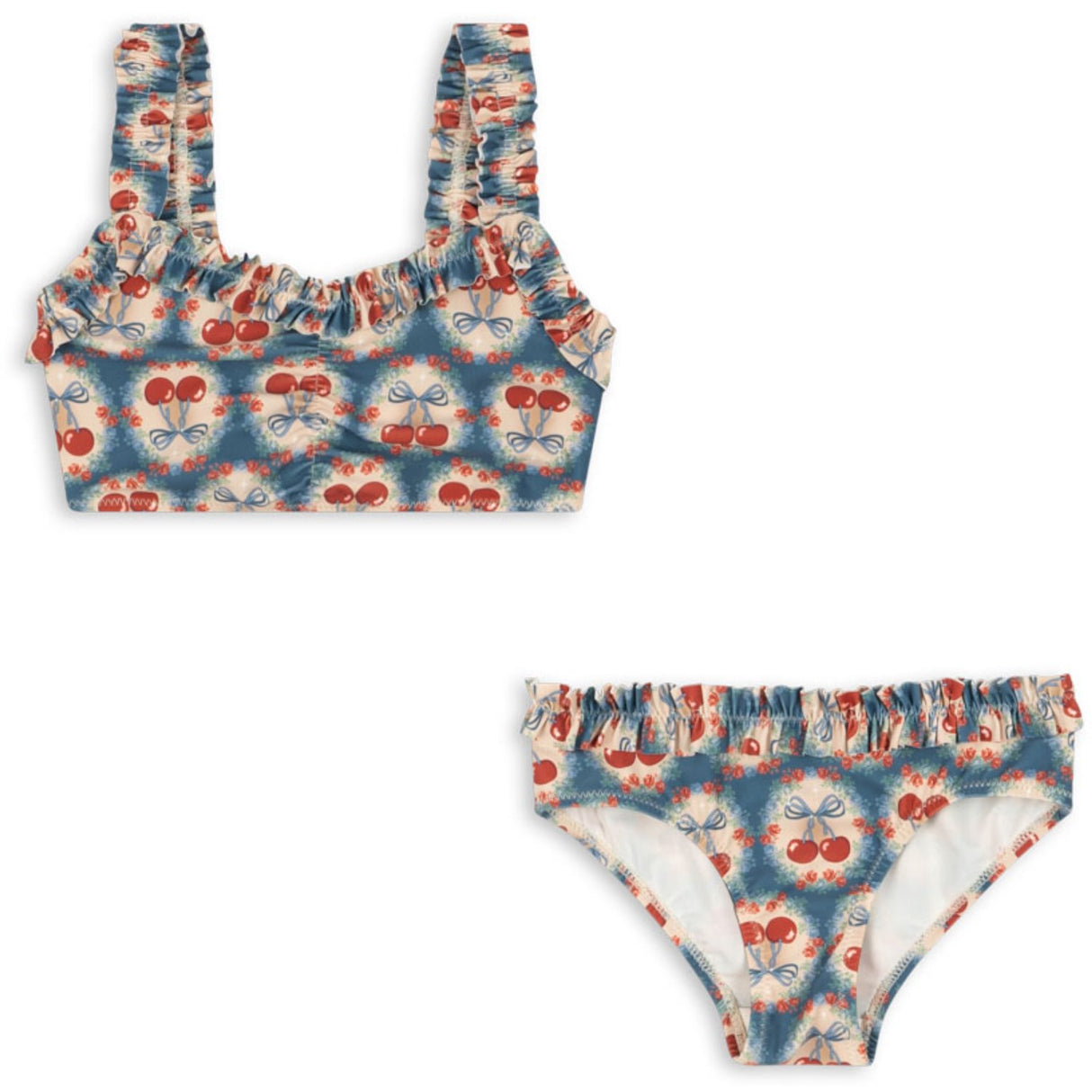 Konges Sløjd Cherry Bow Blue Maya Bikini Grs