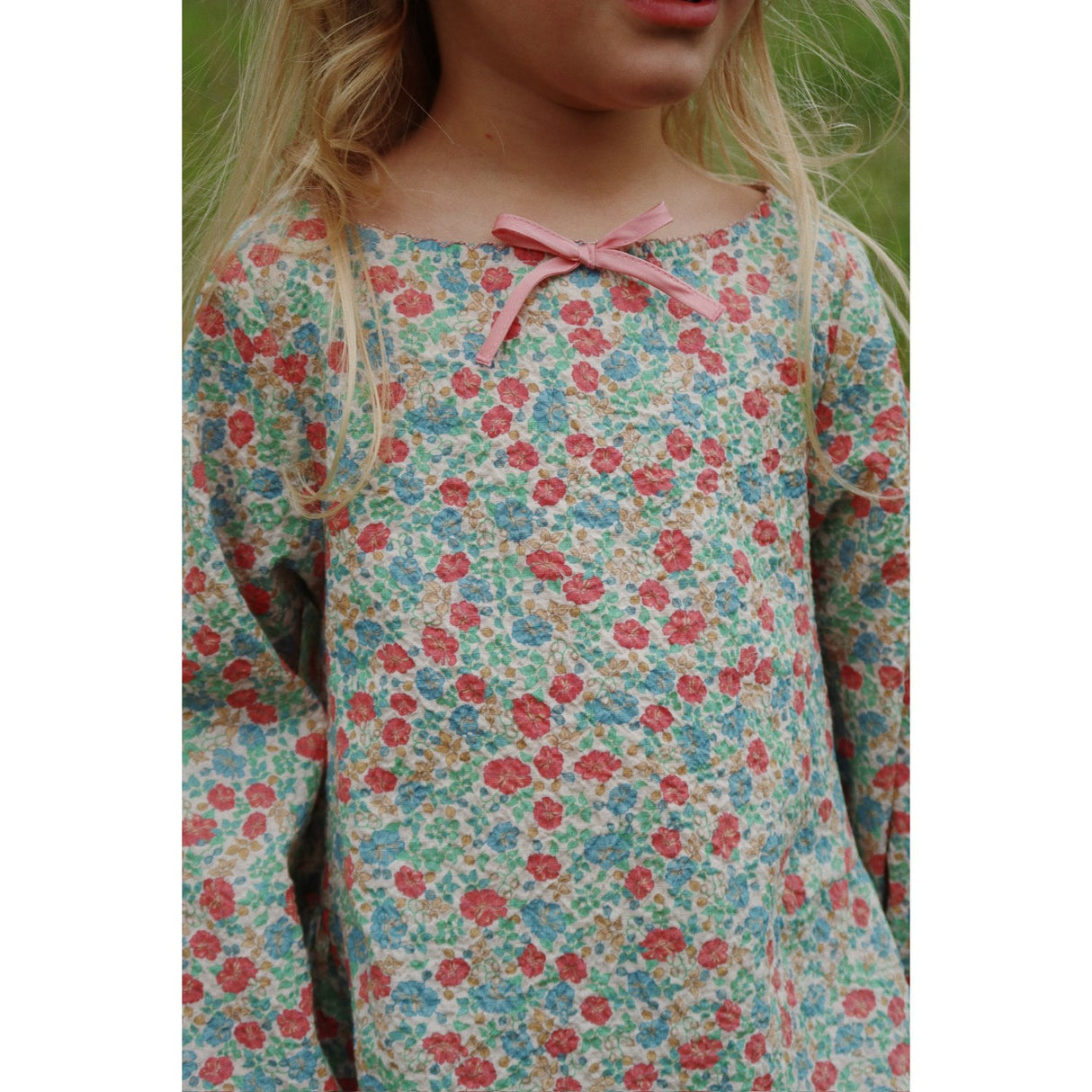 Konges Sløjd Fiola Elin Bow Blouse Gots