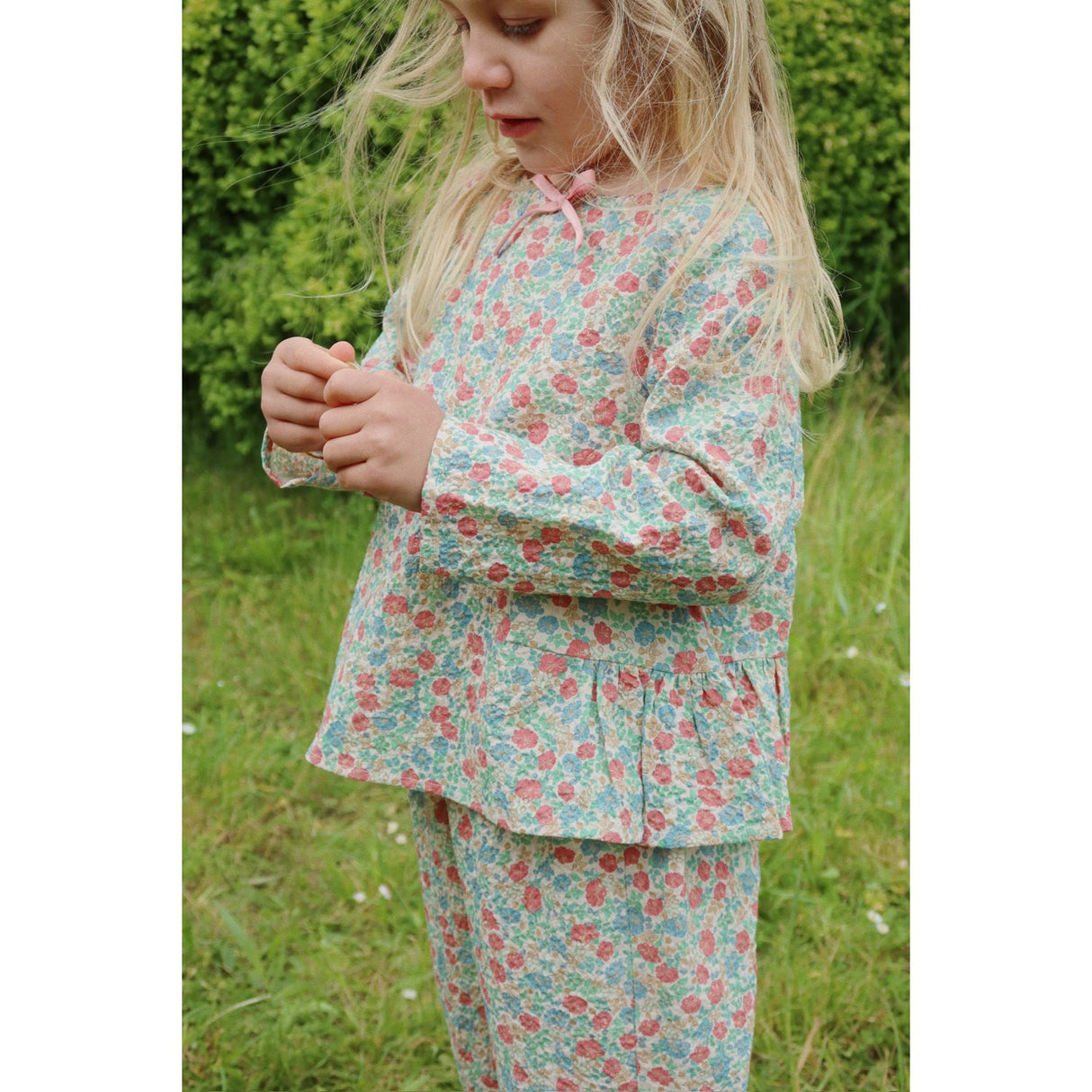 Konges Sløjd Fiola Elin Bow Blouse Gots