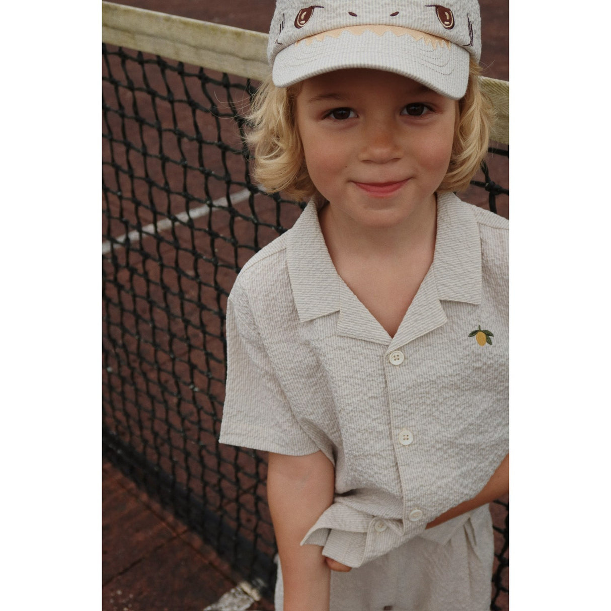 Konges Sløjd Quarry Stripe Elliot Ss Shirt Gots