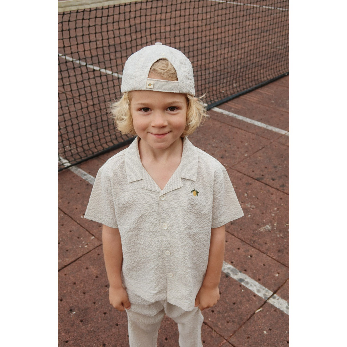 Konges Sløjd Quarry Stripe Elliot Ss Shirt Gots