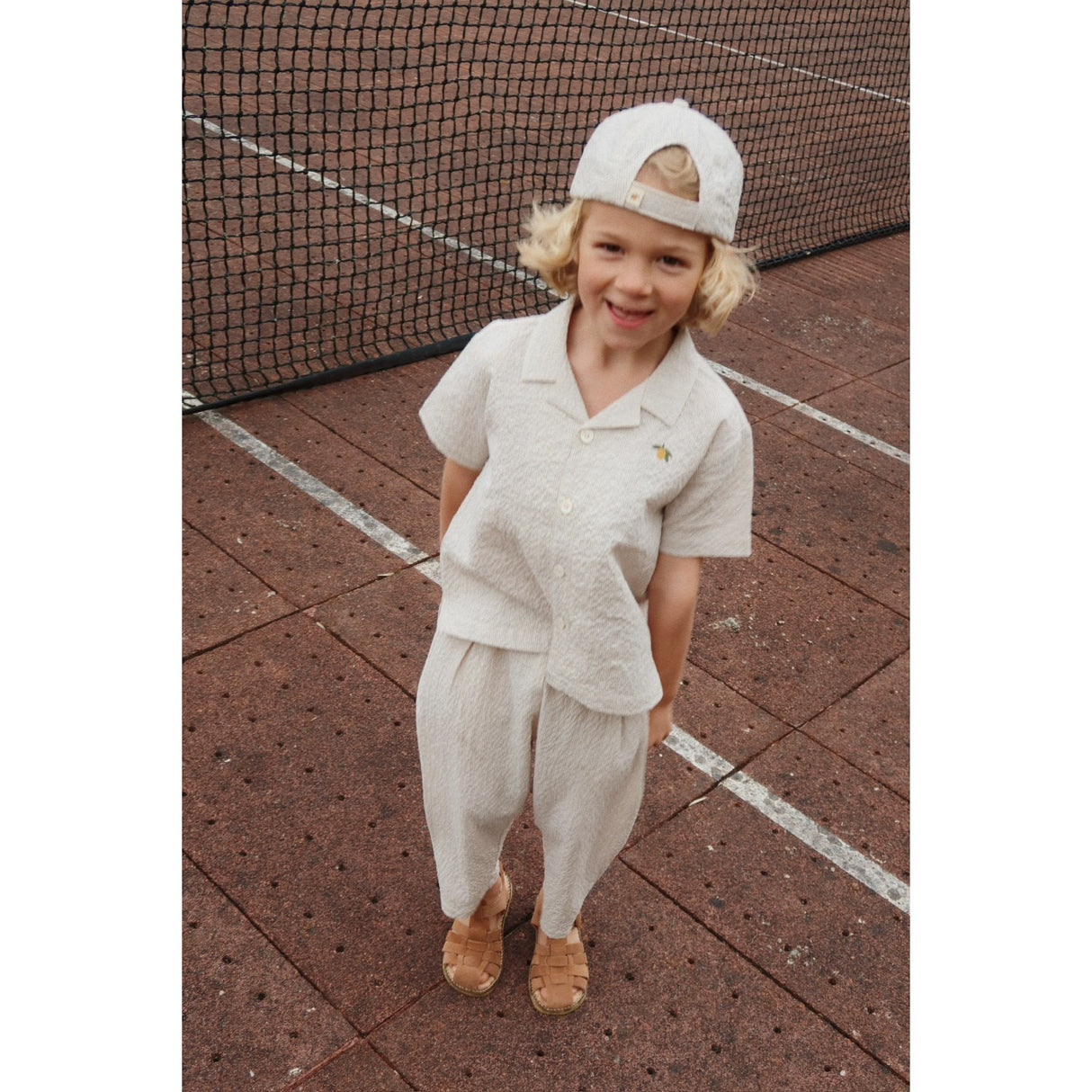 Konges Sløjd Quarry Stripe Elliot Ss Shirt Gots