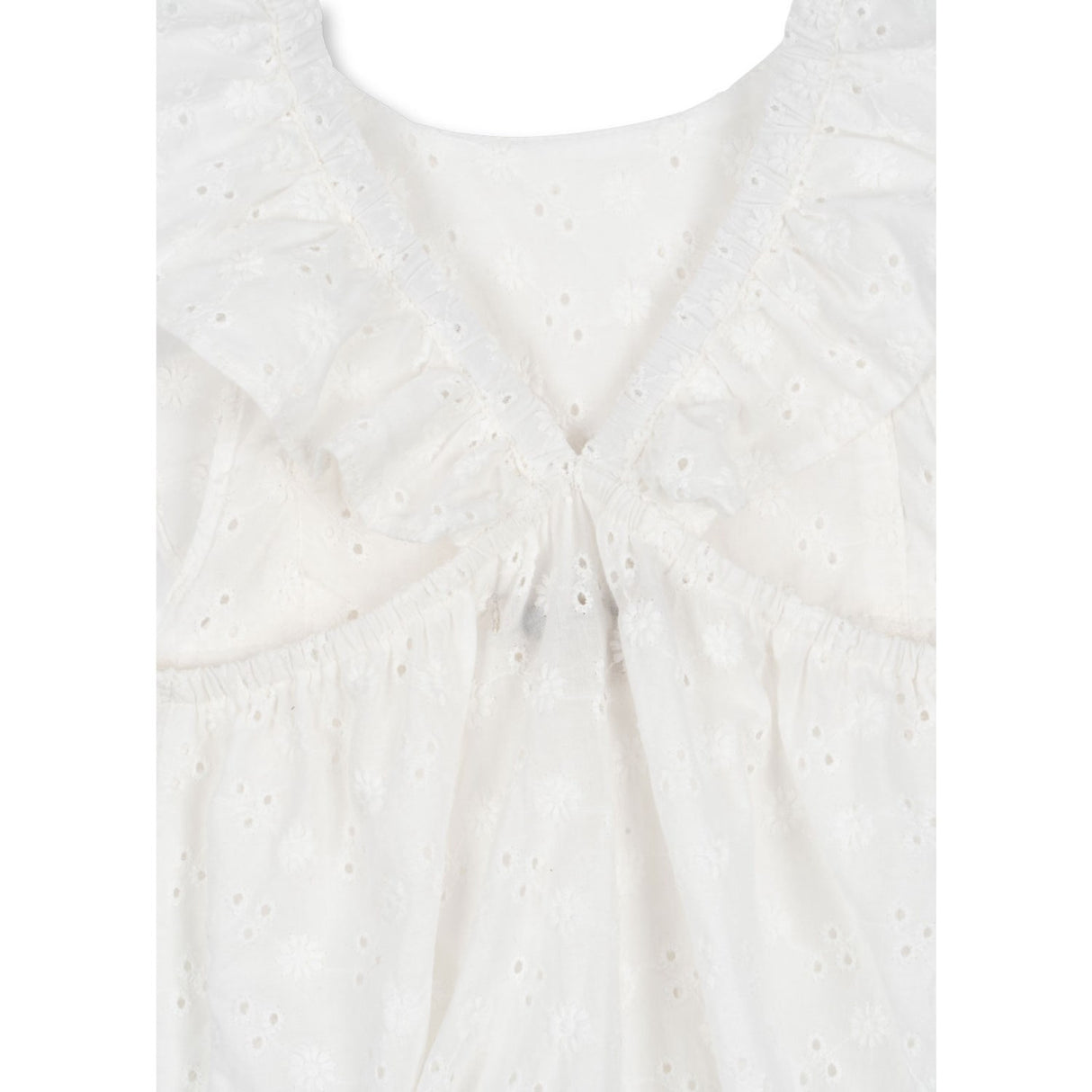 Konges Sløjd Optic White Lacey Romper