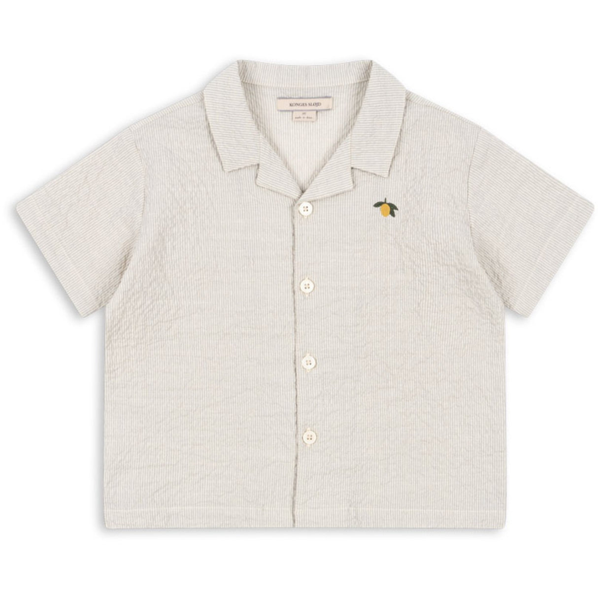 Konges Sløjd Quarry Stripe Elliot Ss Shirt Gots