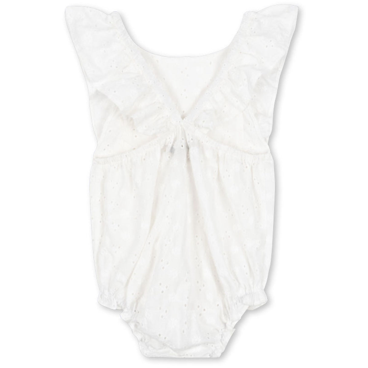 Konges Sløjd Optic White Lacey Romper