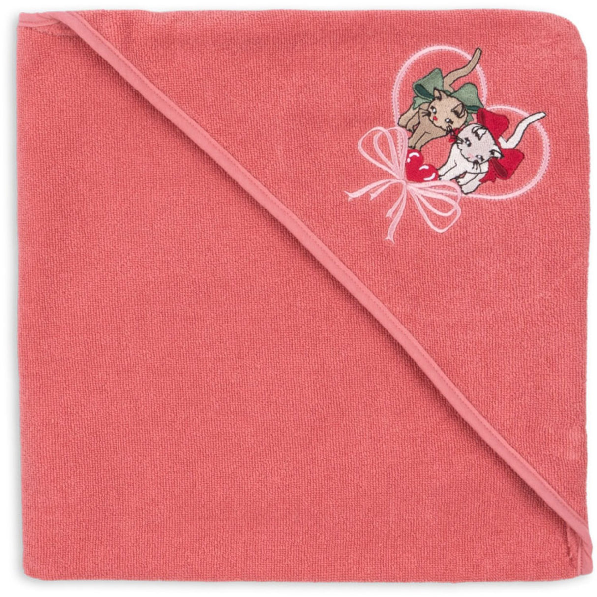 Konges Sløjd Flamingo Plume Terry Towel Embroidery Gots