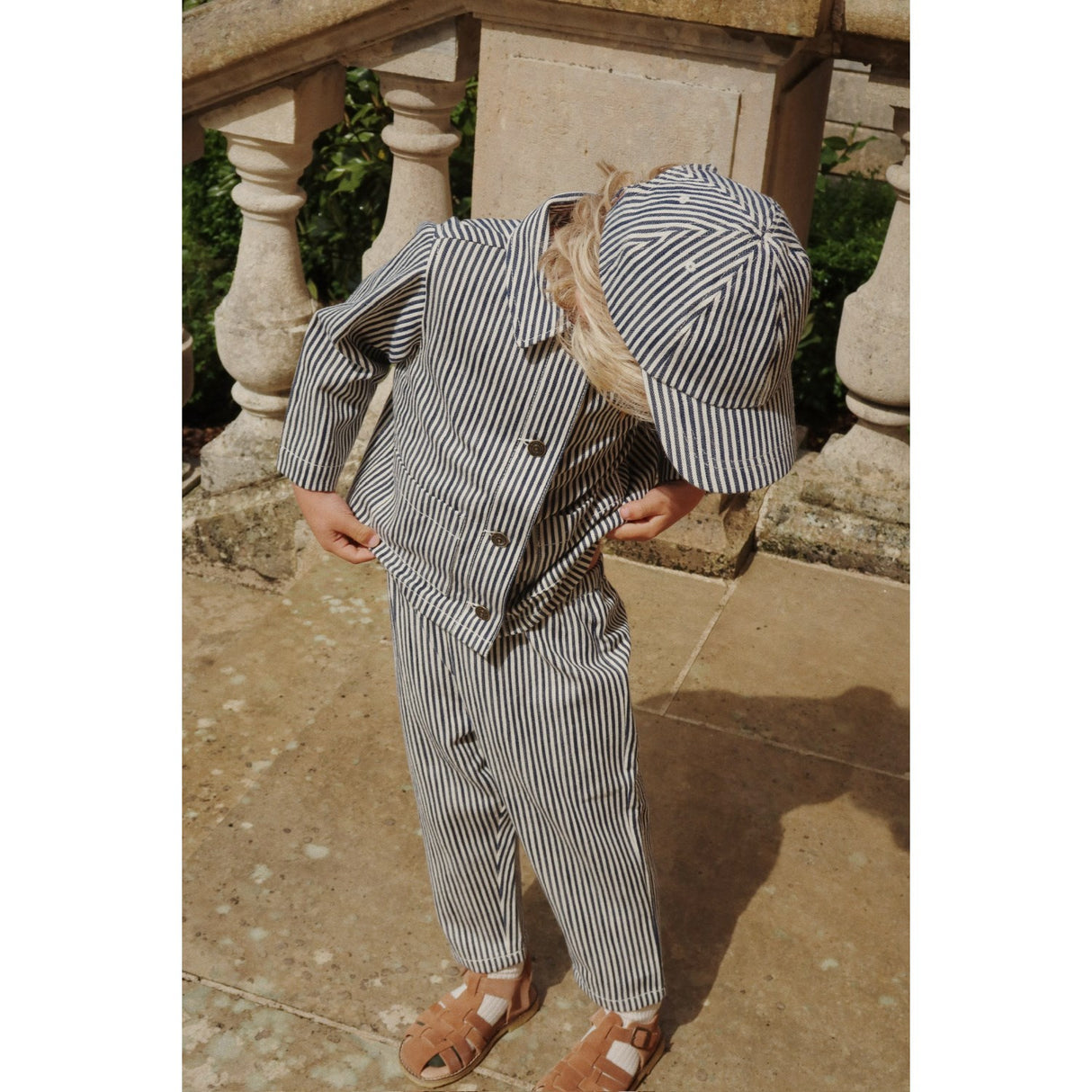 Konges Sløjd Naval Stripe Fender Jacket Gots