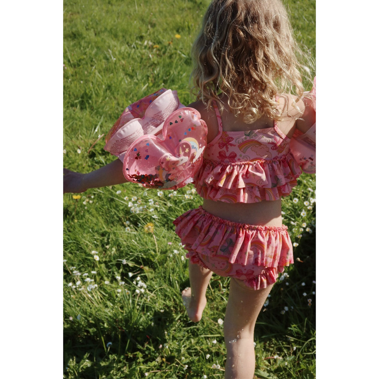 Konges Sløjd Rainbow Bow Manuca Frill Bikini Grs