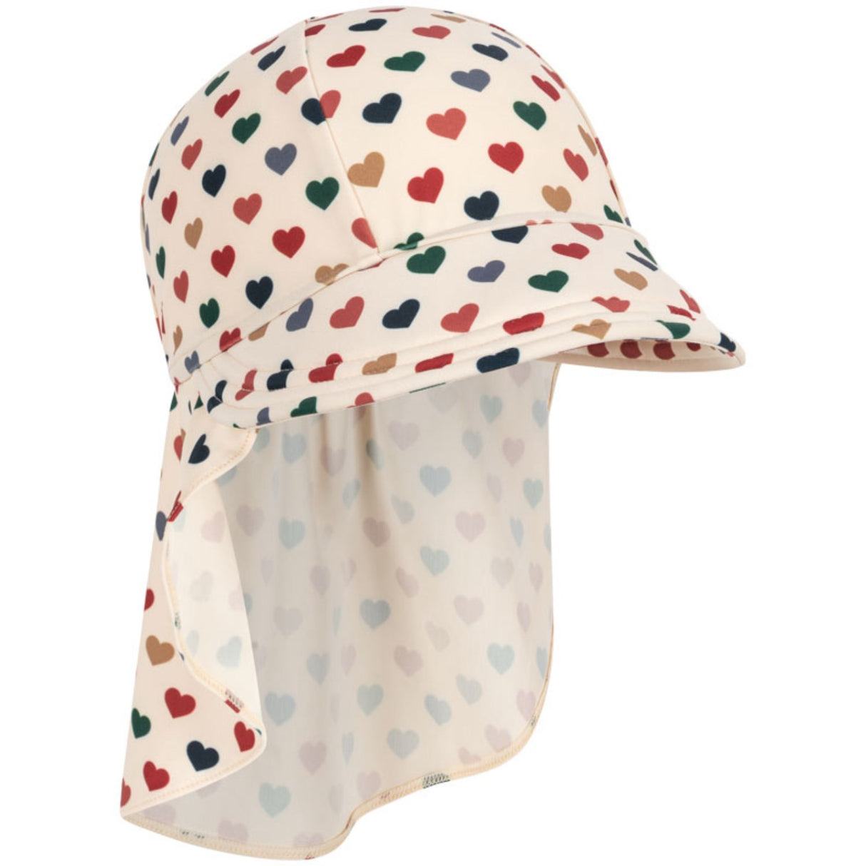 Konges Sløjd Coeur Coloré Manuca Frill Sun hat Grs