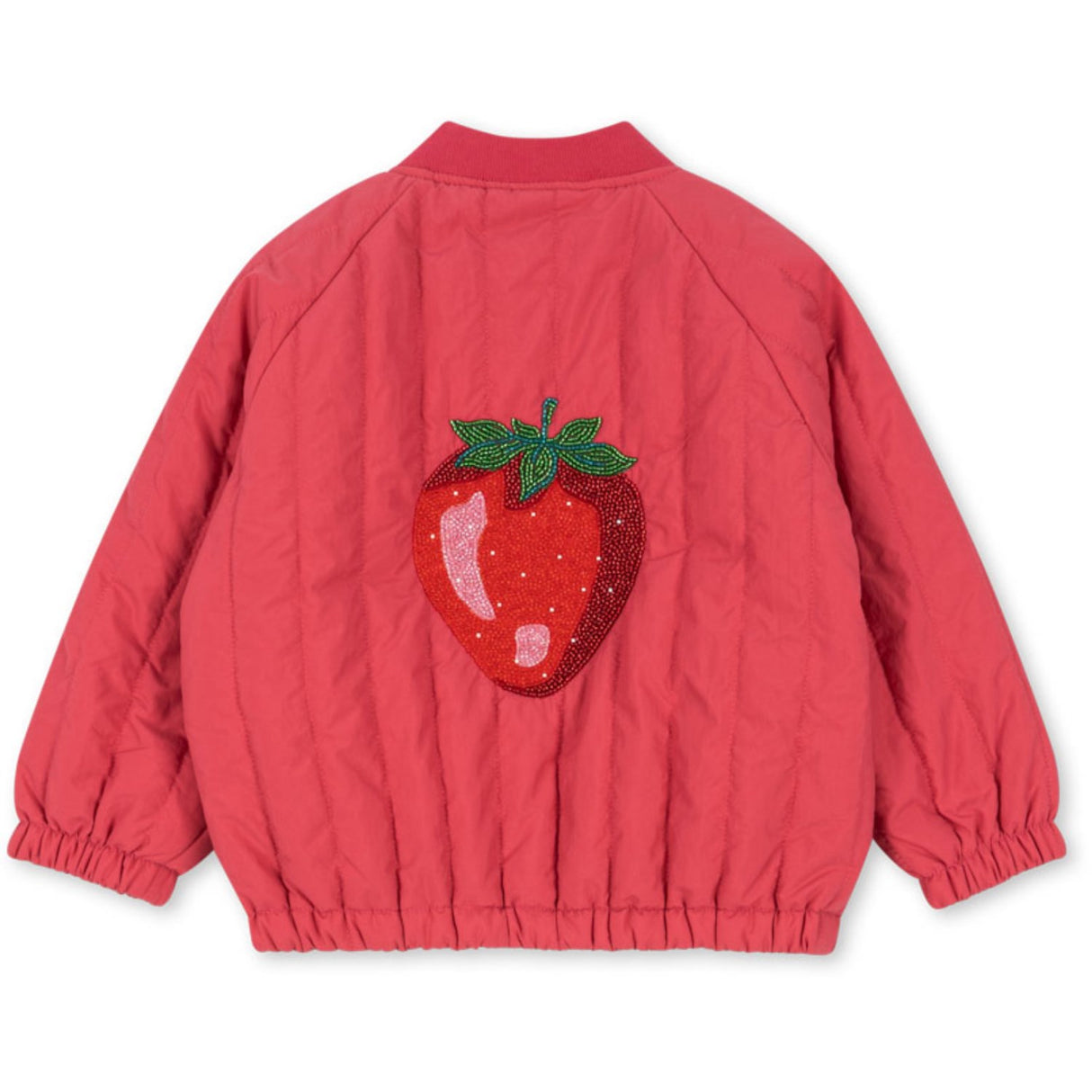 Konges Sløjd Raspberry Wine Juno Sparkle Bomber Jacket