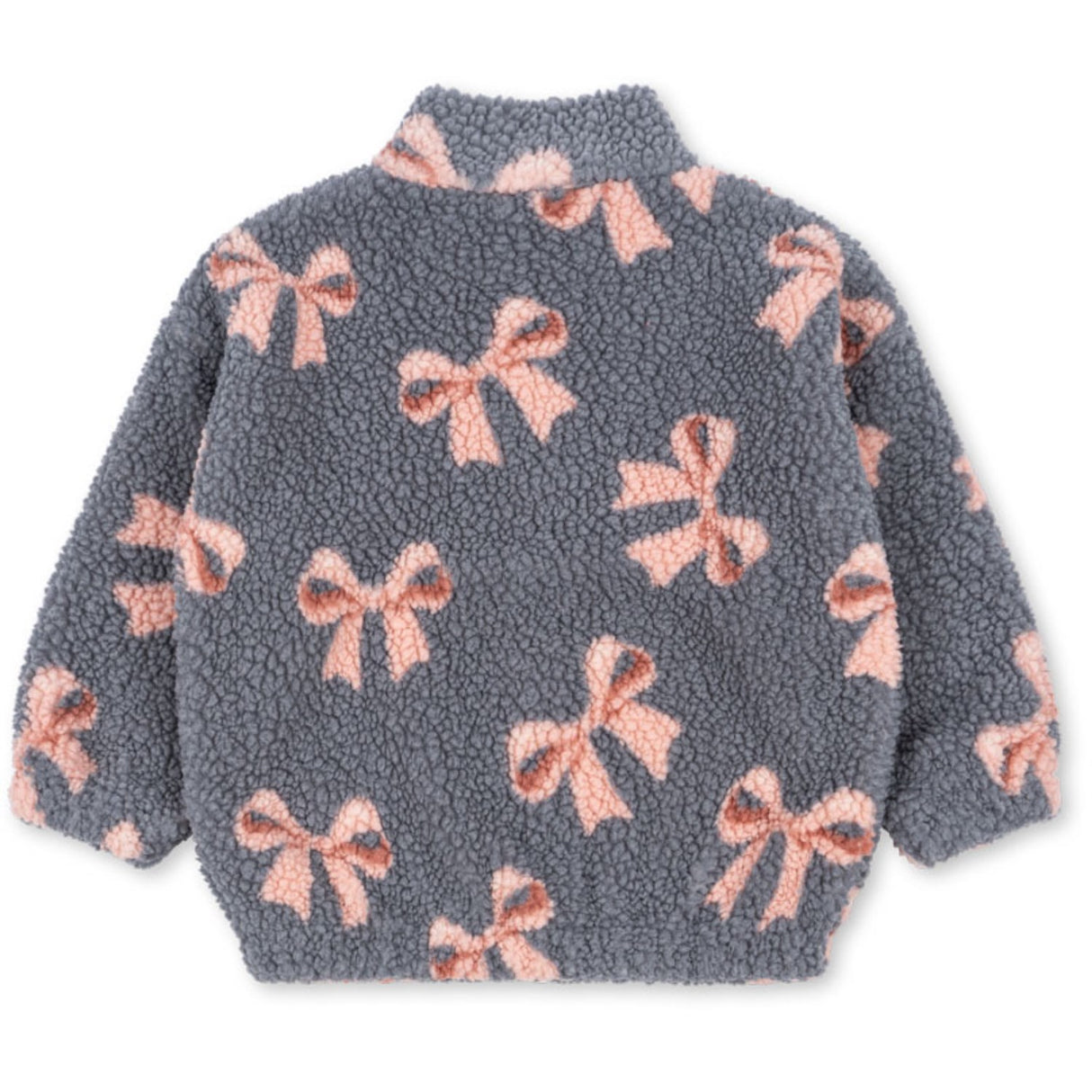 Konges Sløjd Bella Blue Bow Jody Teddy Jacket Grs