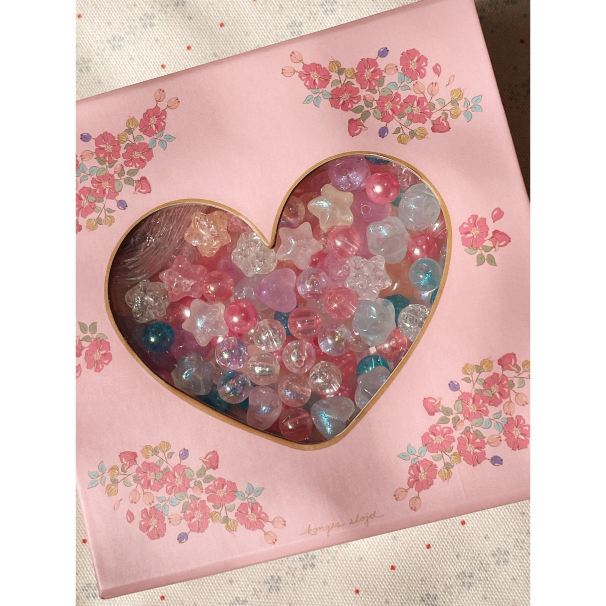 Konges Sløjd Blue/Pink Box Of Pearls Fsc