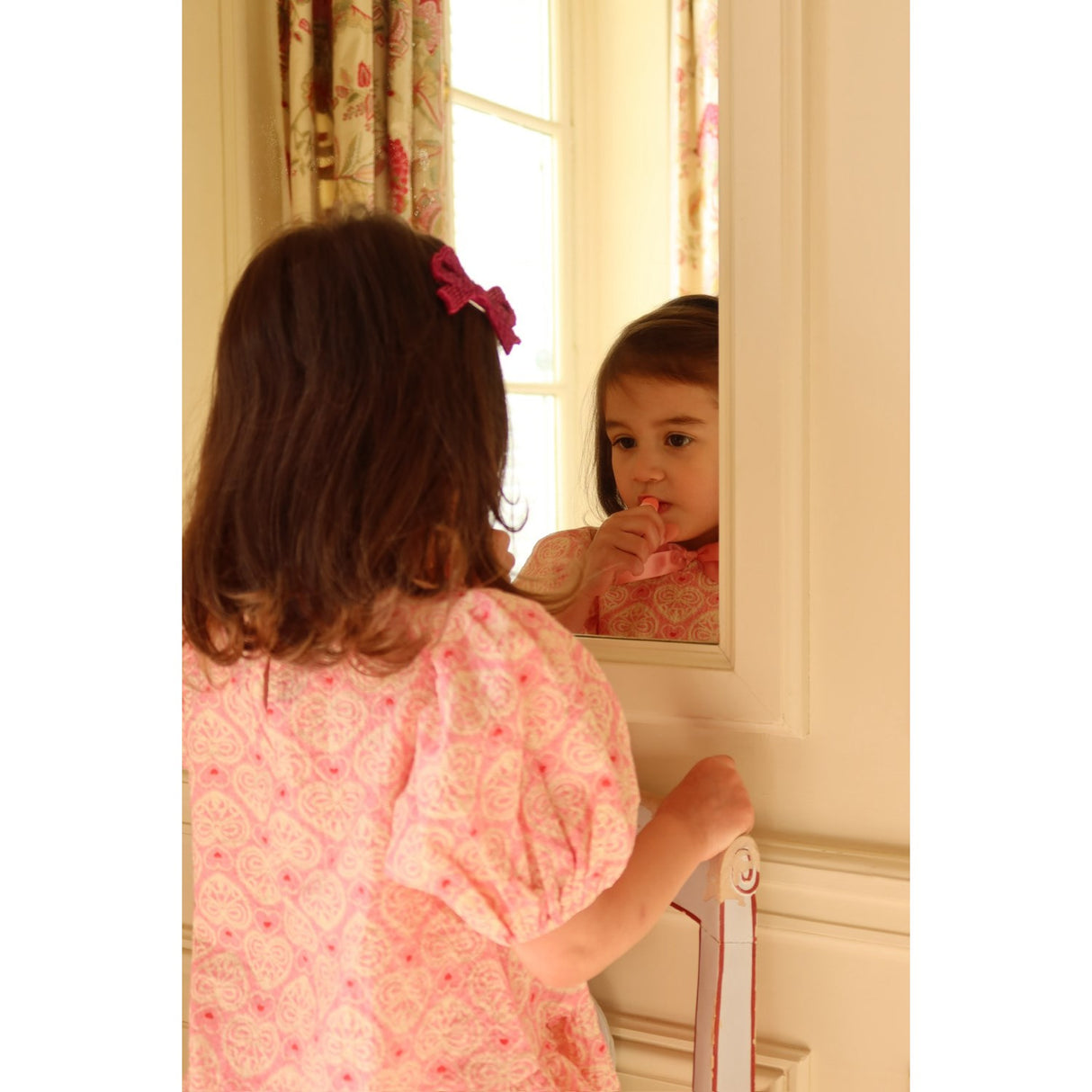 Konges Sløjd Lacy Pink Ava Ss Blouse Gots