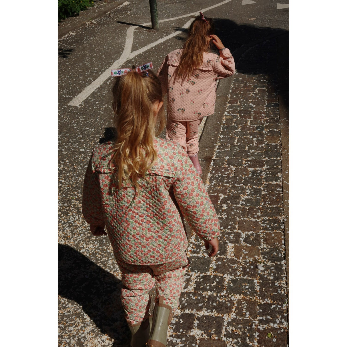 Konges Sløjd Bow Kitty Pink Thermo Frill Jacket Grs