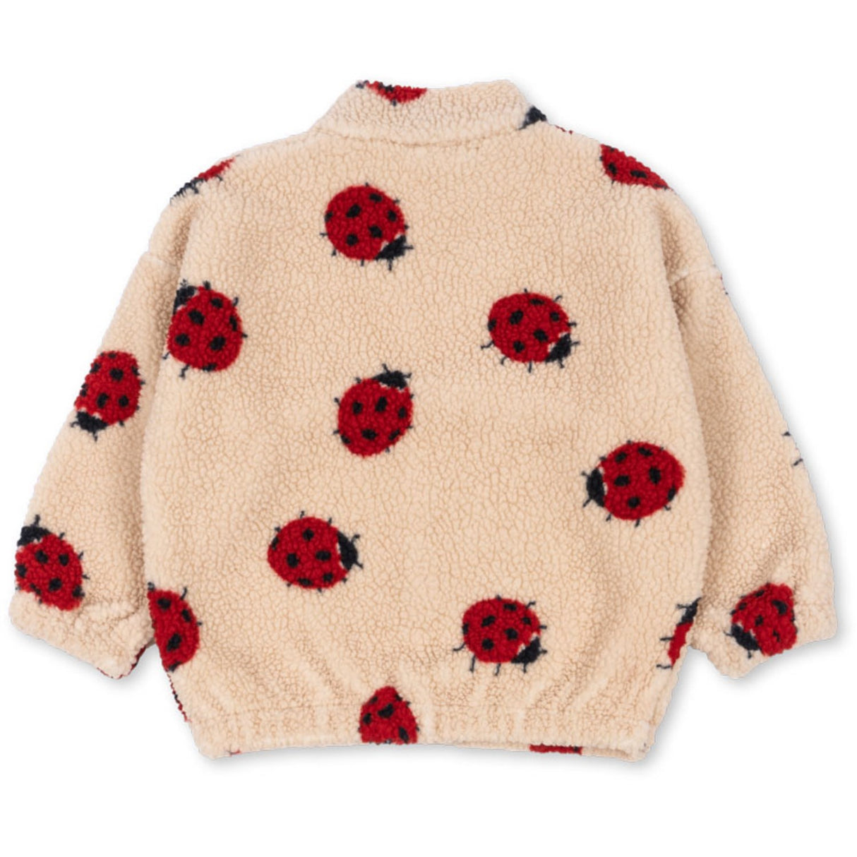 Konges Sløjd Ladybug Sand Jody Teddy Jacket Grs