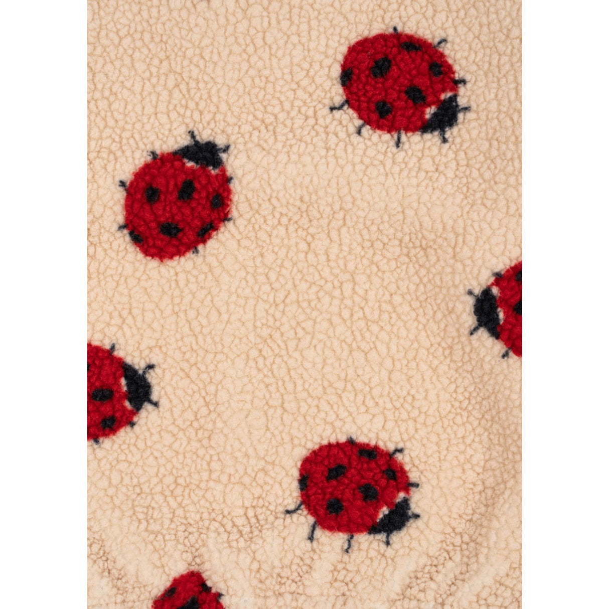 Konges Sløjd Ladybug Sand Jody Teddy Jacket Grs