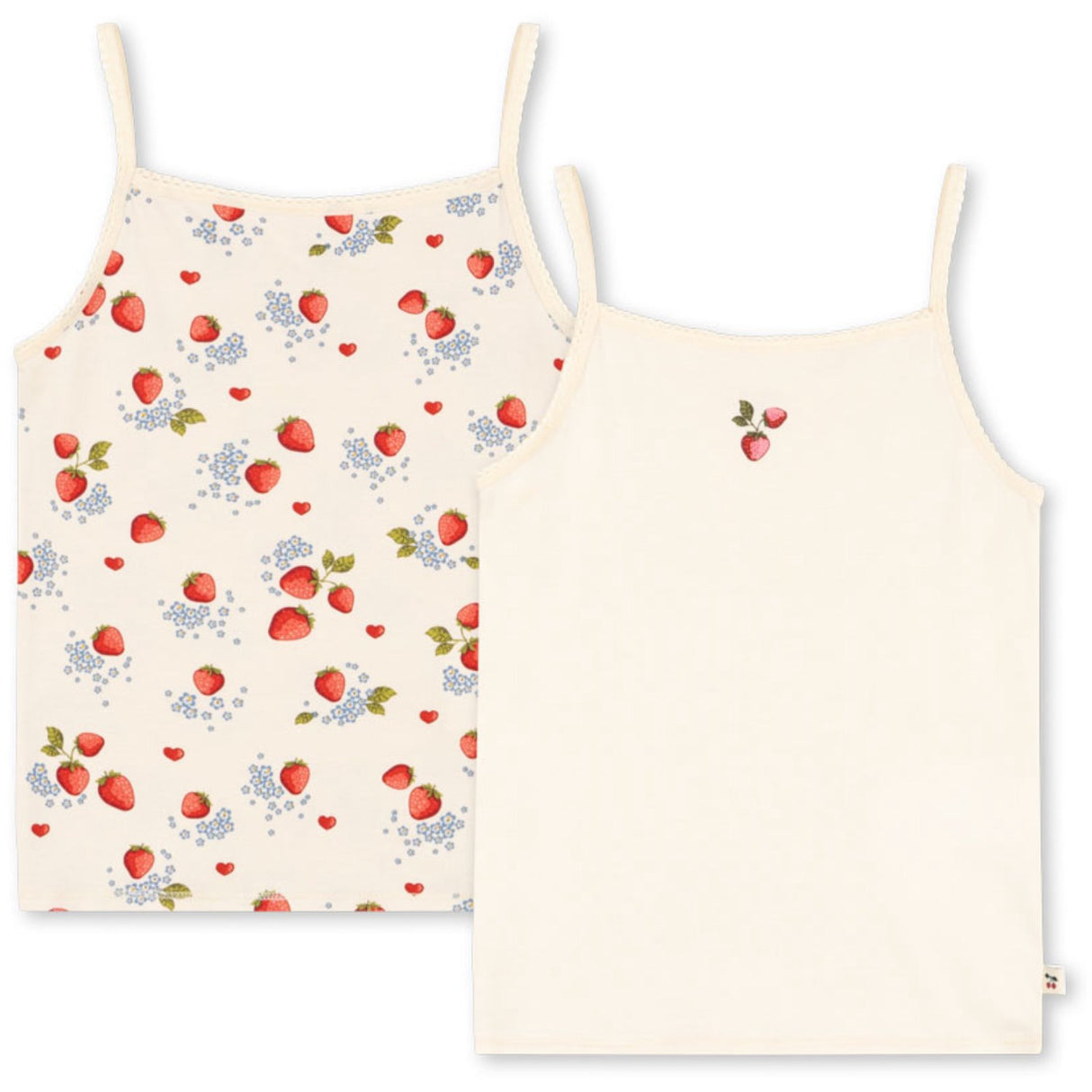 Konges Sløjd Marmalade Mix Basic 2 Pack Strap Top Gots