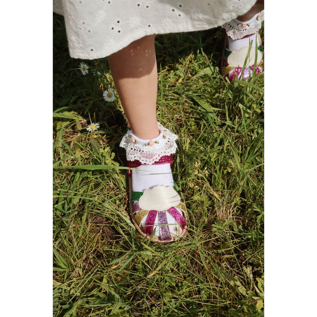 Konges Sløjd Flamingo Plume Rainbow Sandal