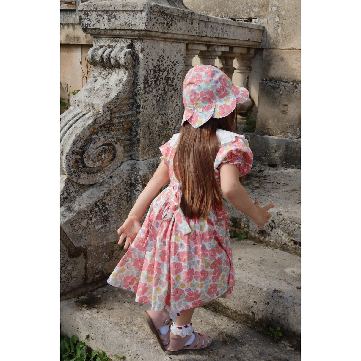 Konges Sløjd Fleur Anglaise Coeur Collar Dress Gots