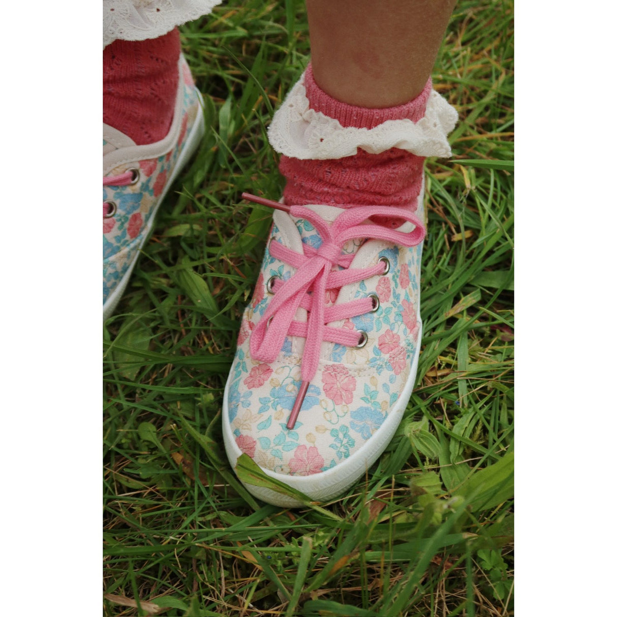 Konges Sløjd Pink Mix 2 Pack Pointelle Socks