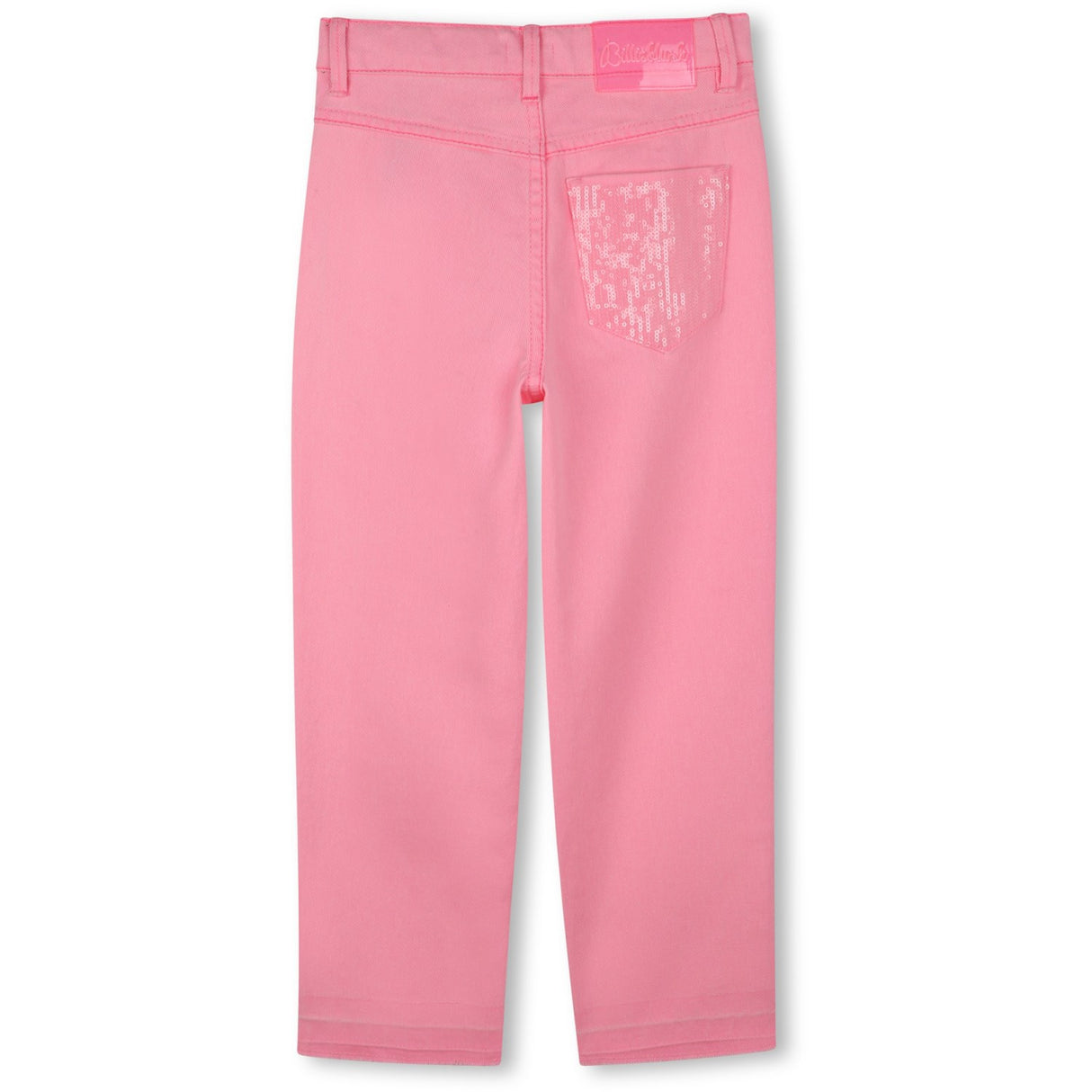 Carlieblush Pink Denim Trousers